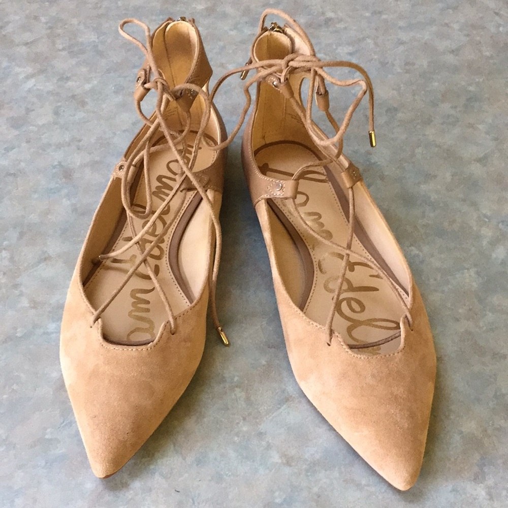 Sam Edelman suede flats (sz 7 1/2)